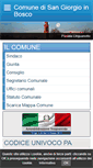 Mobile Screenshot of comune.sangiorgioinbosco.pd.it